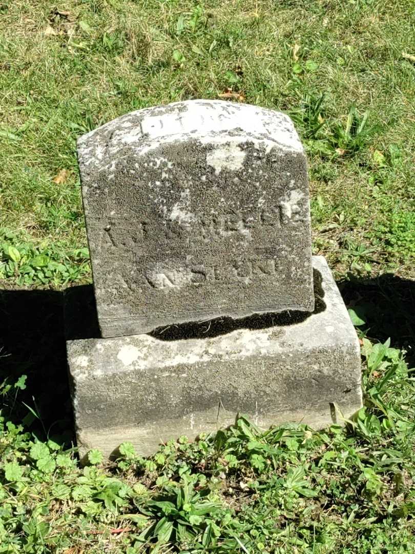 Allen J. Van Slyke's grave. Photo 3