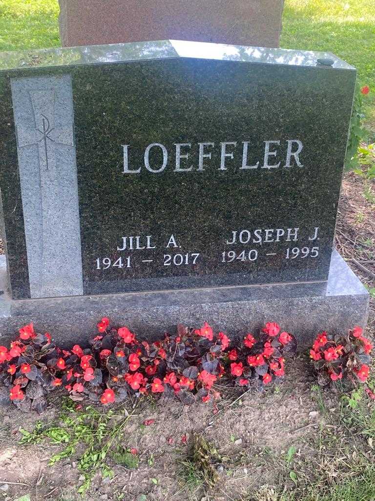 Joseph J. Loeffler's grave. Photo 3