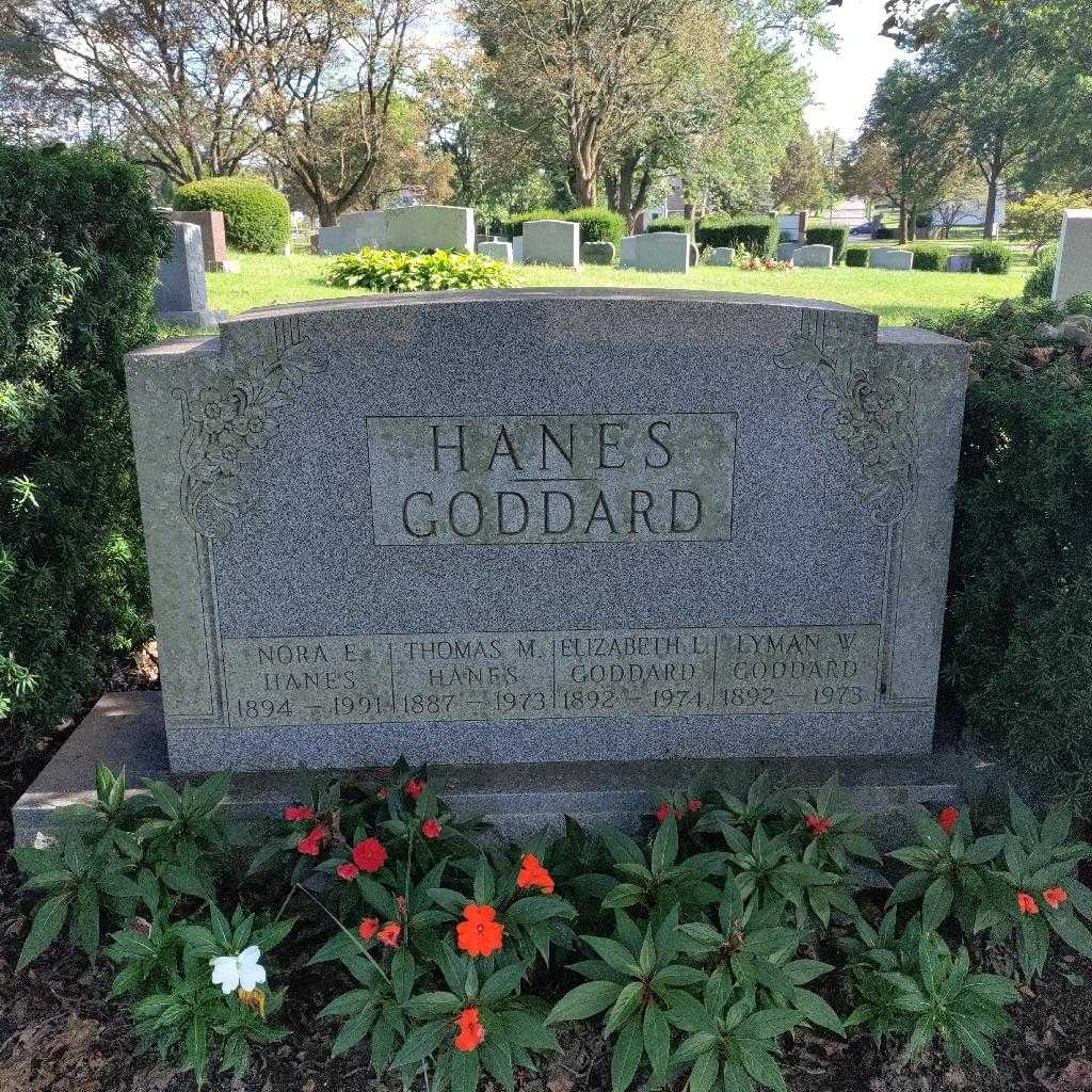 Thomas M. Hanes's grave. Photo 1