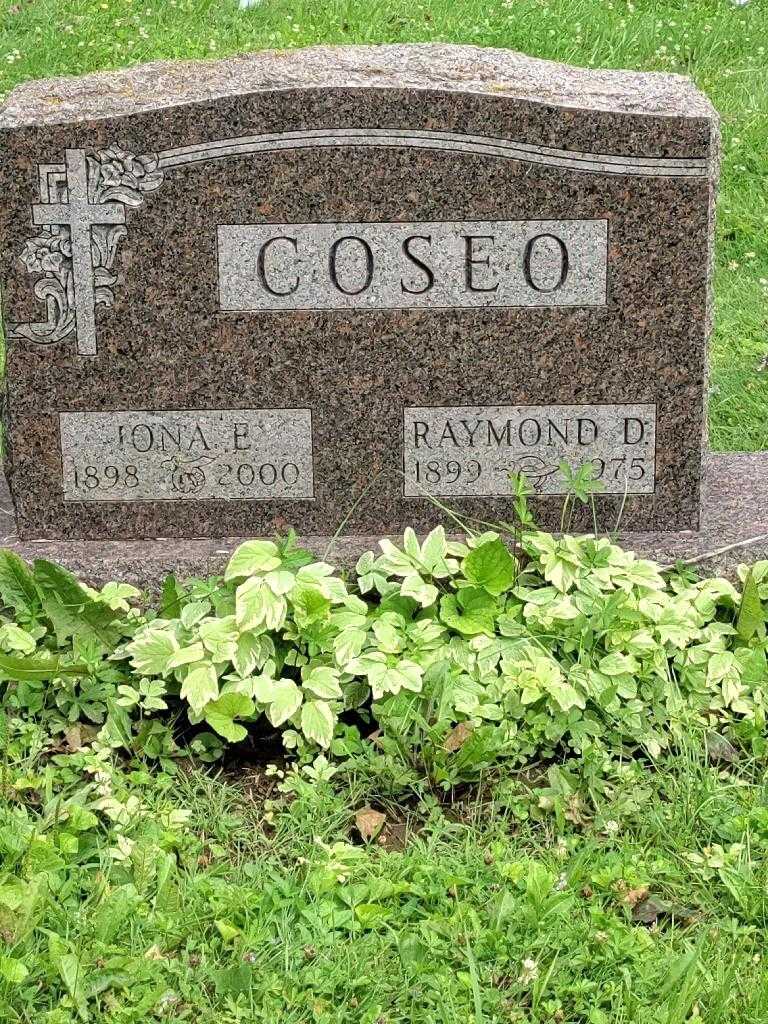 Iona E. Coseo's grave. Photo 3