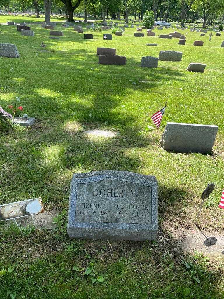 Clarence O. Doherty's grave. Photo 2