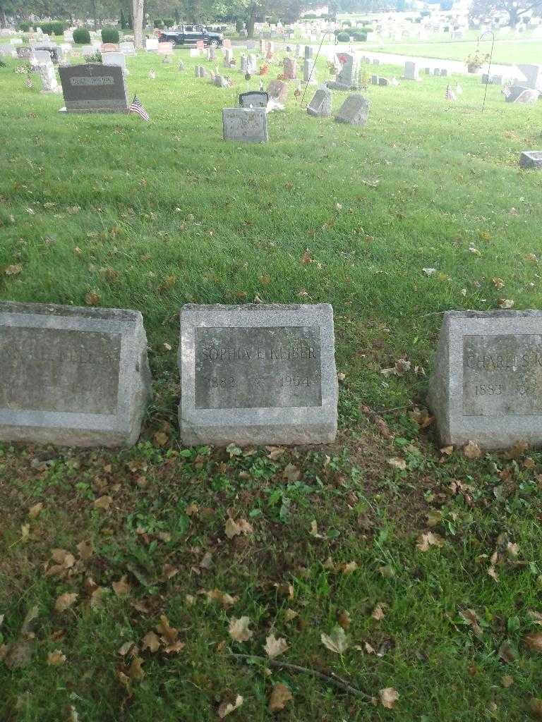 Sophia E. Keiber's grave. Photo 1
