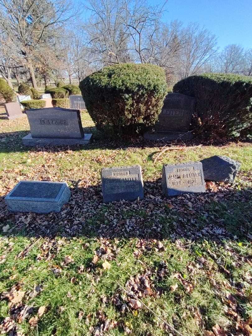 Carrie Leiter's grave. Photo 1