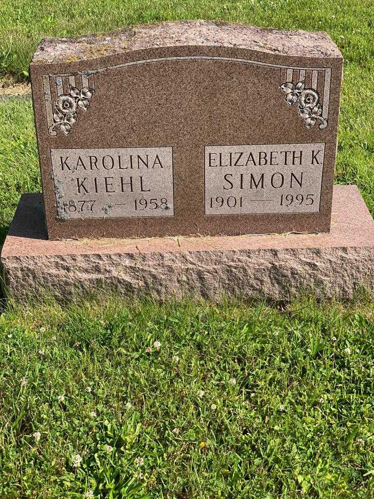 Elizabeth K. Simon's grave. Photo 3