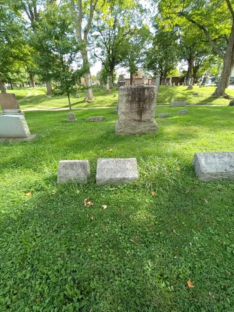 Catherine Surbeck's grave. Photo 1