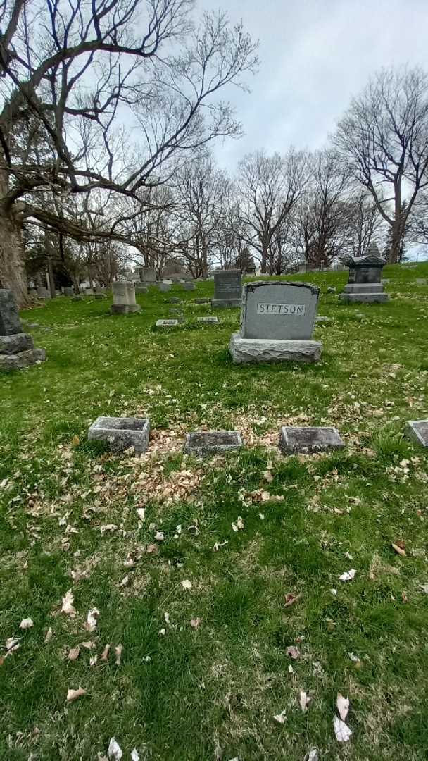 Anna M. Stetson's grave. Photo 1