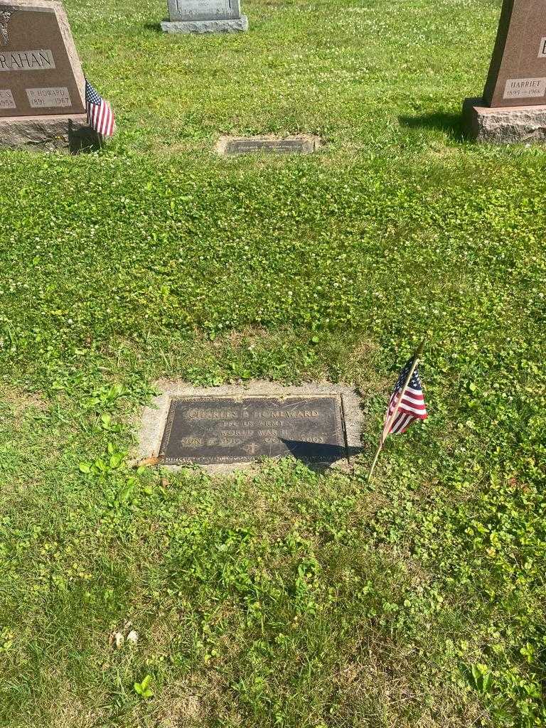 Charles B. Homeward's grave. Photo 2