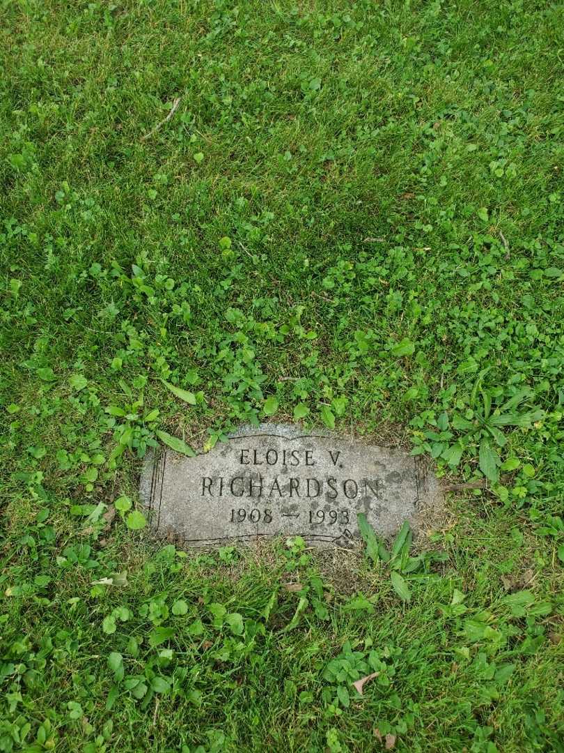 Eloise Richardson Vines's grave. Photo 2