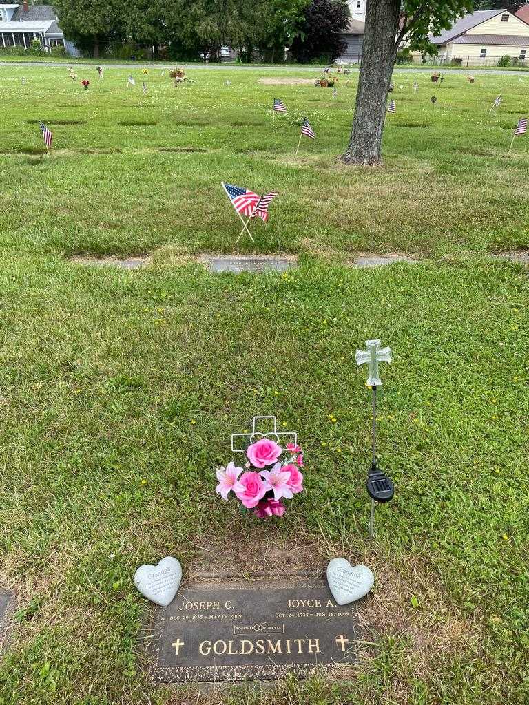 Joyce A. Goldsmith's grave. Photo 2