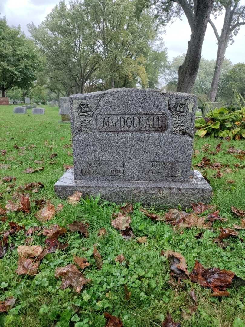 Joseph L. MacDougall's grave. Photo 2