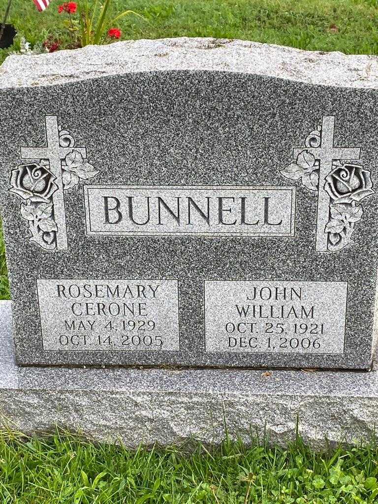 Rosemary Cerone Bunnell's grave. Photo 3