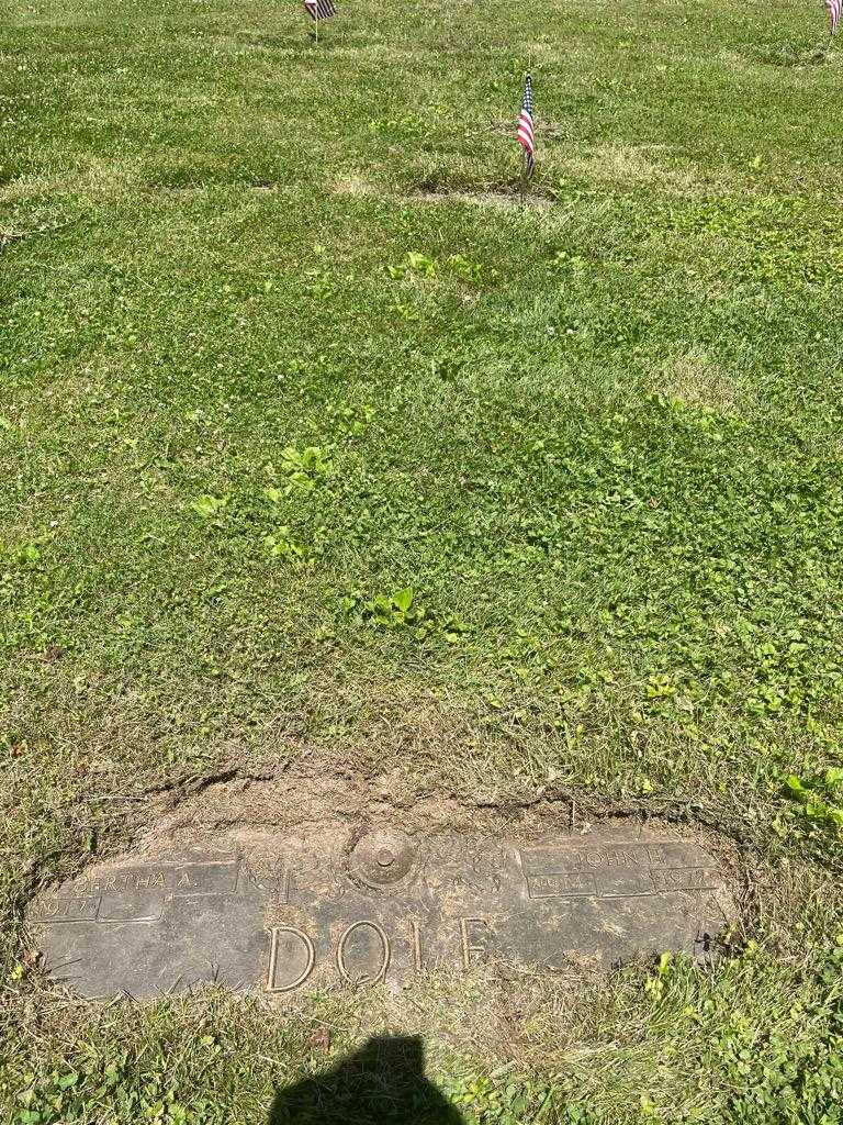 John H. Dole's grave. Photo 3