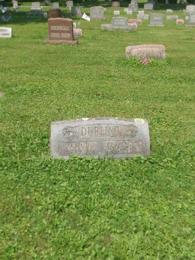 Hazel B. Durling's grave. Photo 3