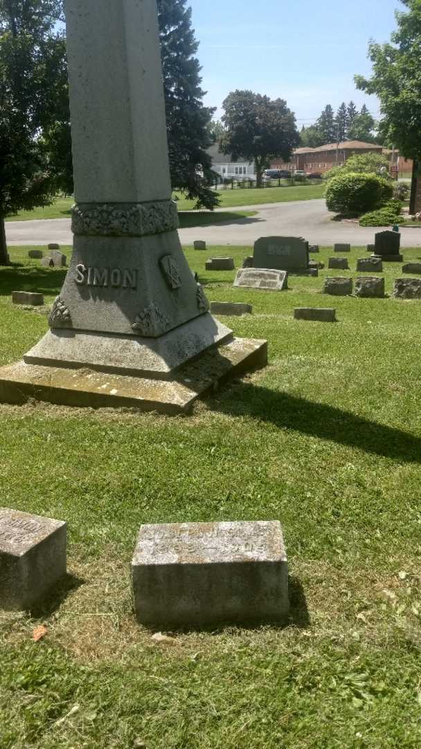 Joseph Harry Simon's grave. Photo 2