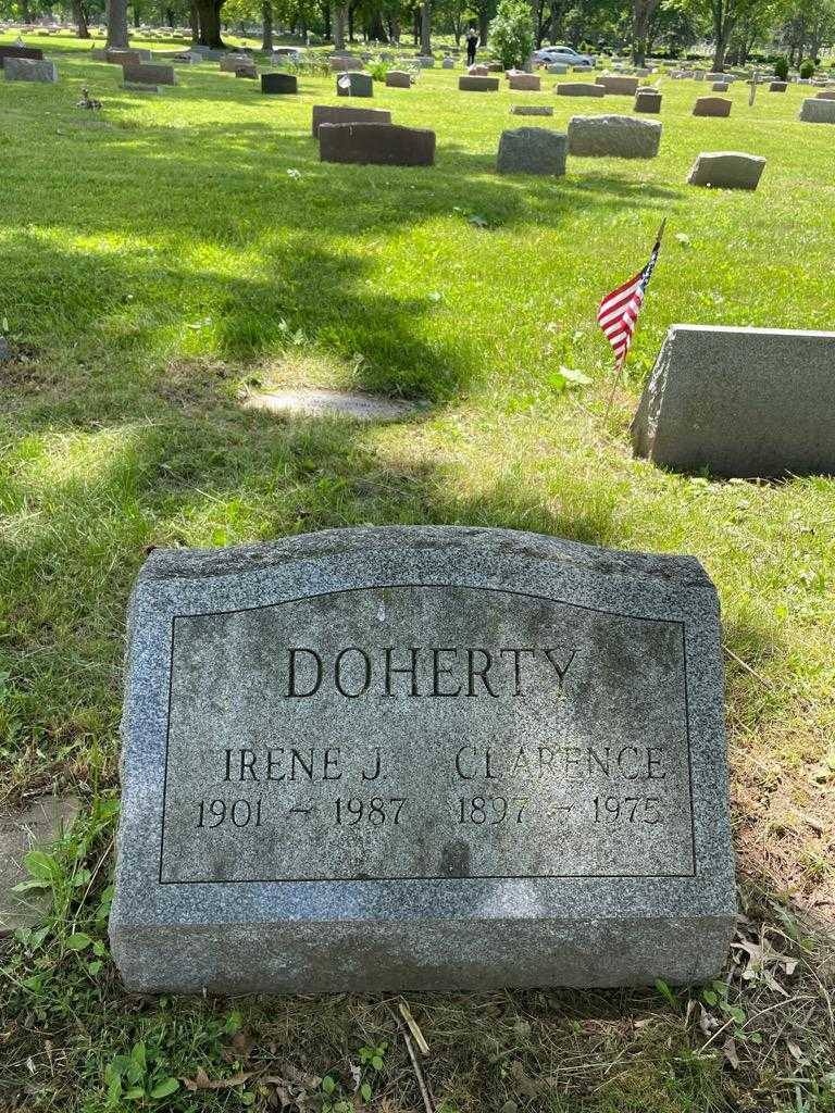 Clarence O. Doherty's grave. Photo 3