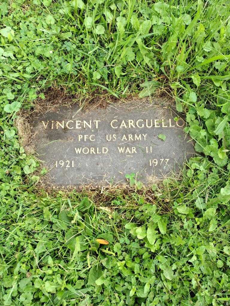 Vincent Carguello's grave. Photo 4