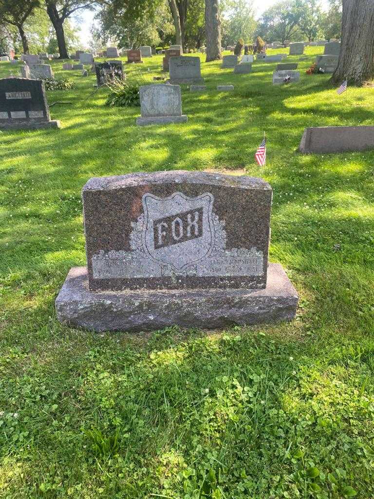 Irene Louise Fox's grave. Photo 2