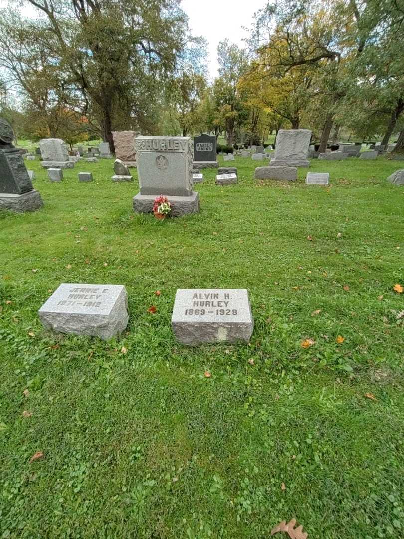 Alvin Henry Hurley's grave. Photo 1