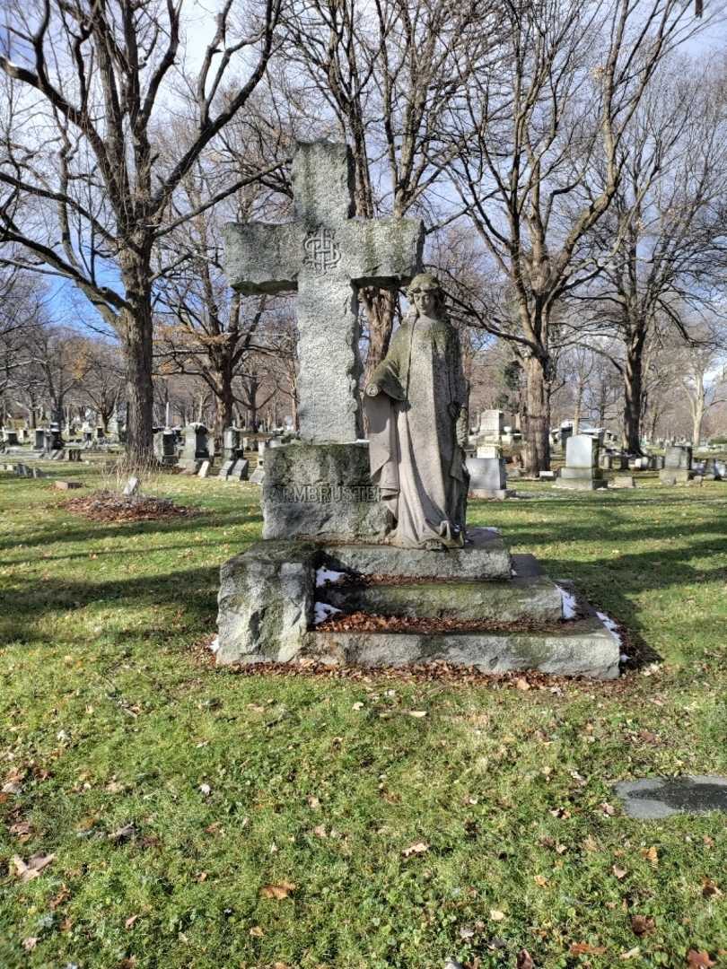 Julia Armbruster's grave. Photo 4