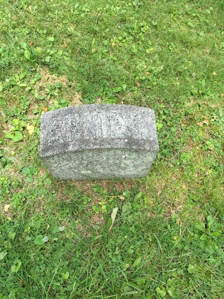 Annie Laurie Hosmer's grave. Photo 2
