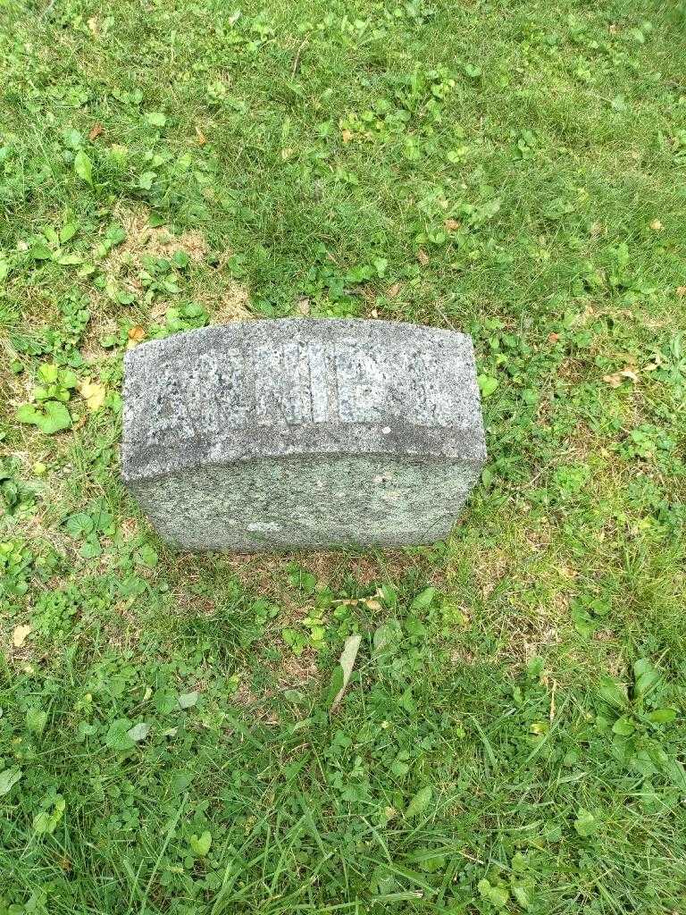 Annie Laurie Hosmer's grave. Photo 3