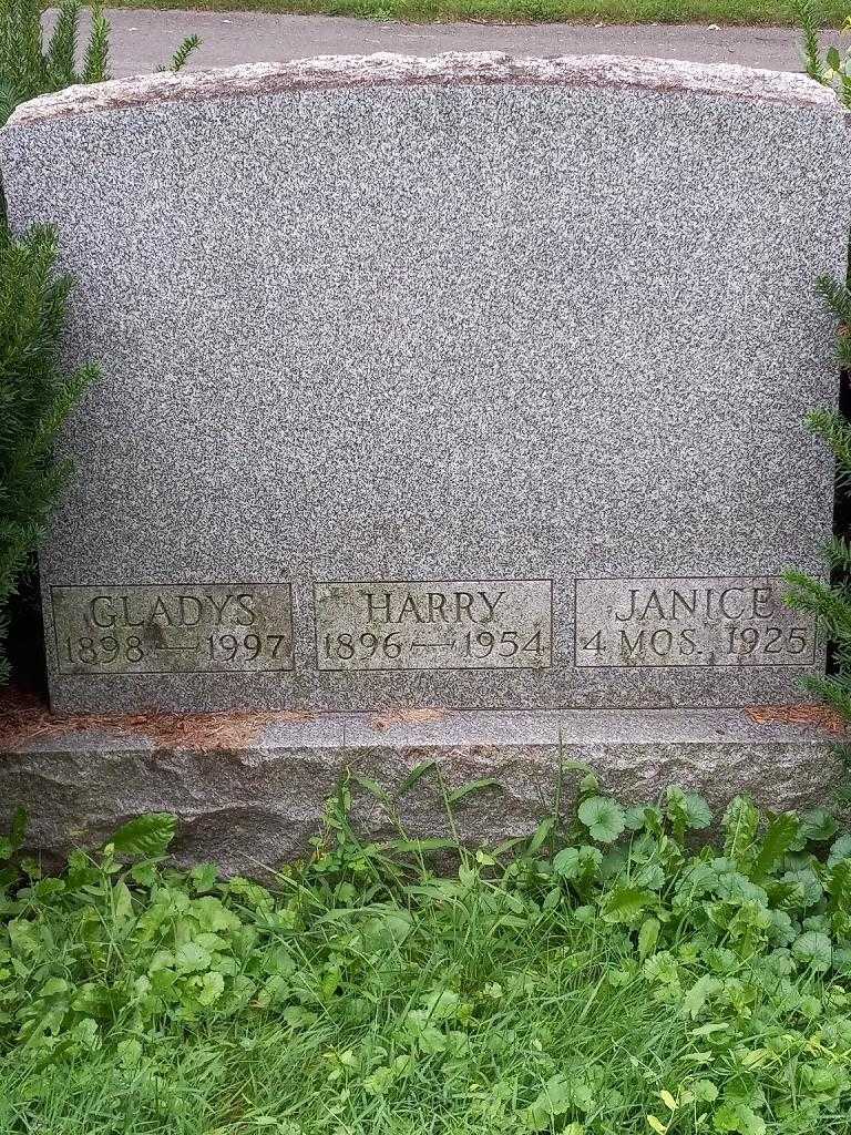 Gladys J. Parker Pearlman's grave. Photo 3