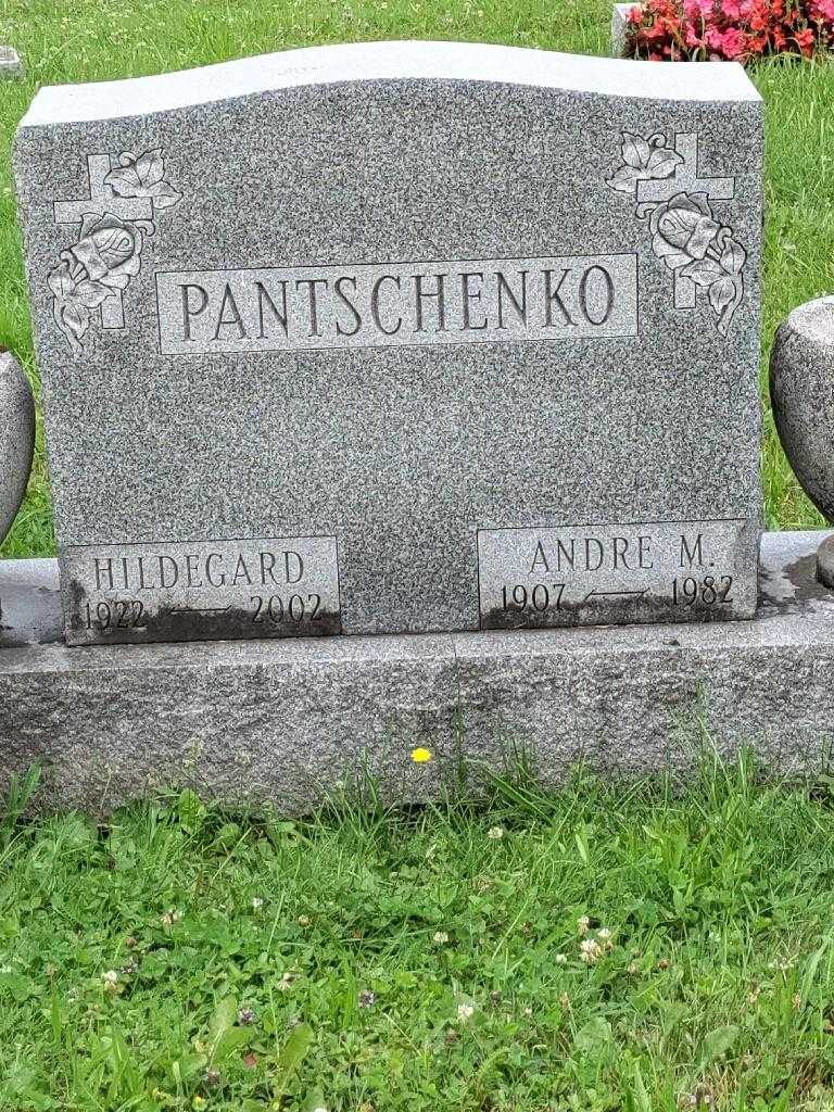 Andre M. Pantschenko's grave. Photo 3