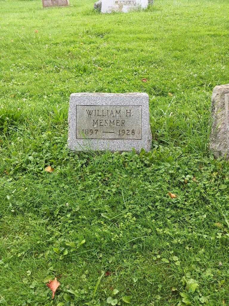 William H. Mesmer's grave. Photo 3