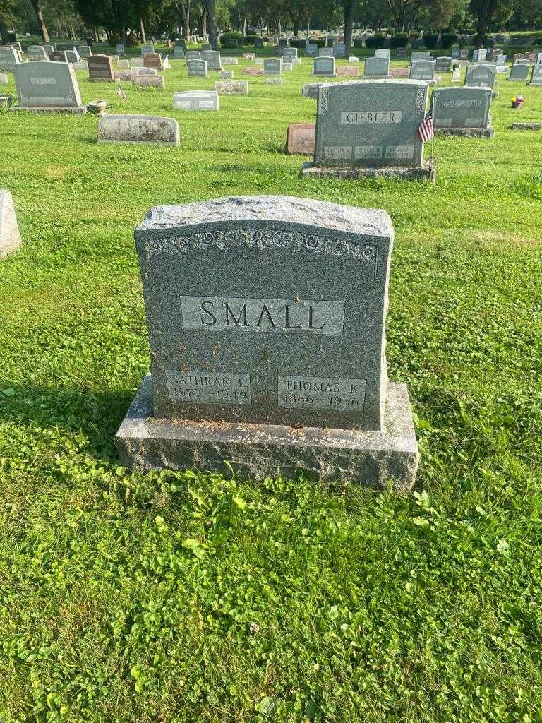 Thomas K. Small's grave. Photo 2