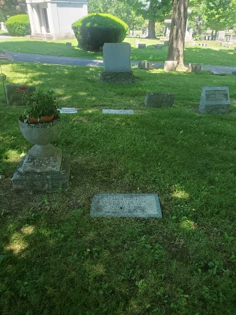 Grace B. Walter Patterson's grave. Photo 1