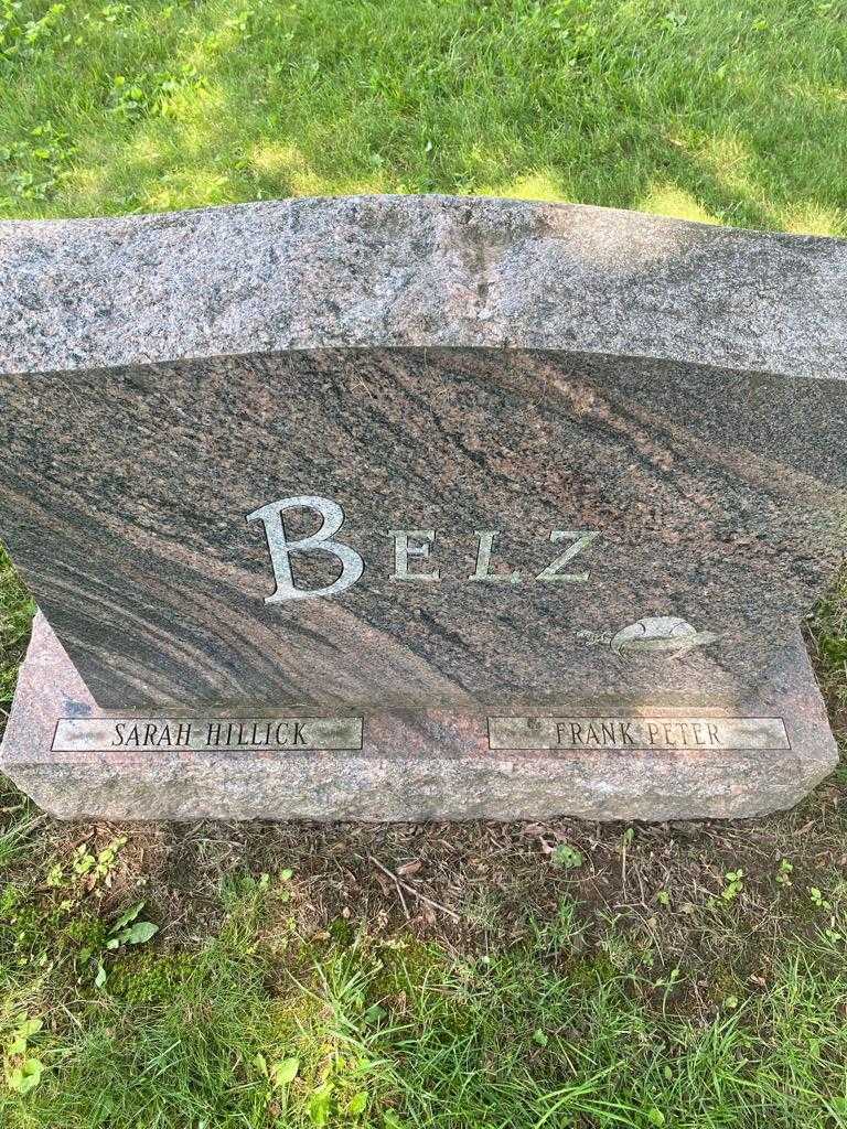 Frank Peter Belz's grave. Photo 3