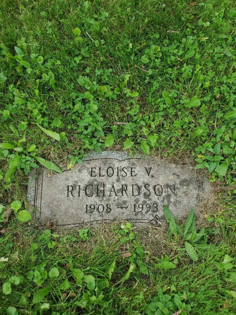 Eloise Richardson Vines's grave. Photo 3