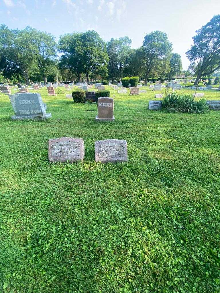 Mayme A. Deneen's grave. Photo 1