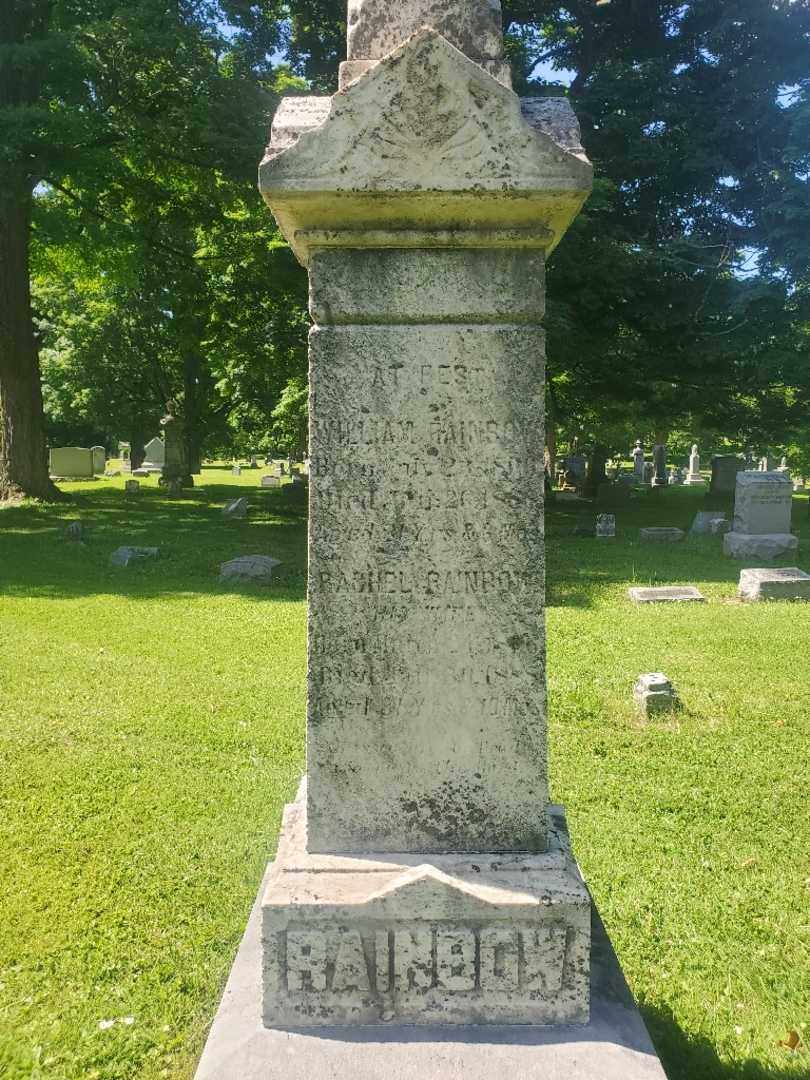 Rachel Rainbow's grave. Photo 3