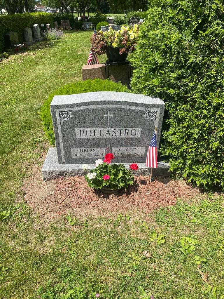 Helen Pollastro's grave. Photo 2