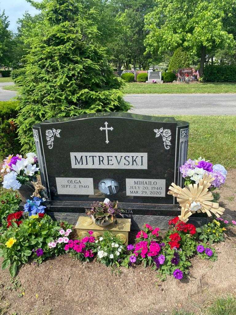 Mihailo Mitrevski's grave. Photo 2