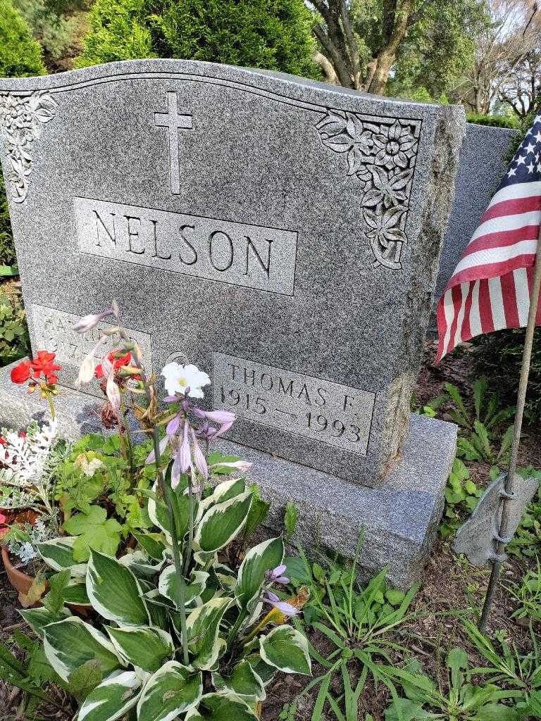 Thomas F. Nelson's grave. Photo 3