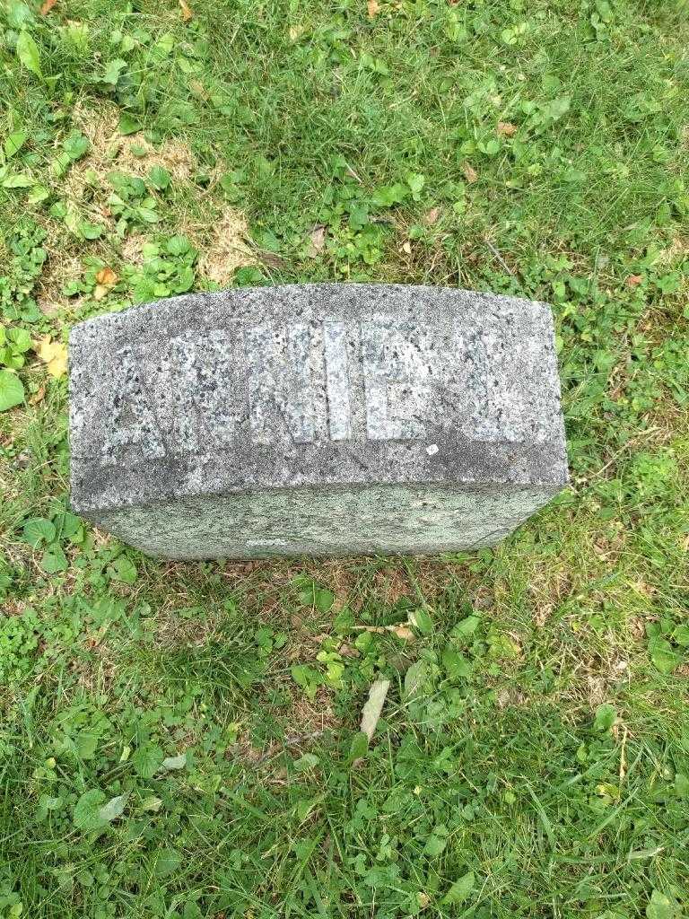 Annie Laurie Hosmer's grave. Photo 3