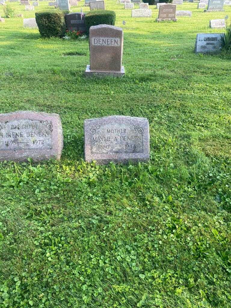 Mayme A. Deneen's grave. Photo 2