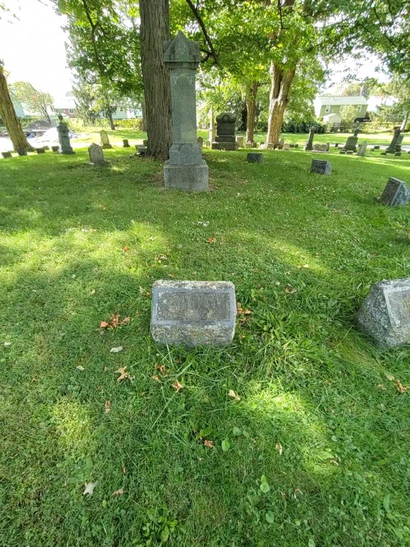 Edward G. Hoffman's grave. Photo 2