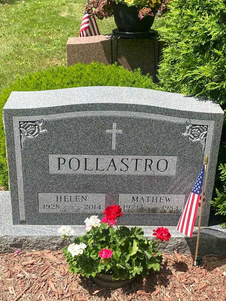 Helen Pollastro's grave. Photo 3