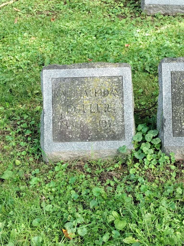 Rae Halliday Fuller's grave. Photo 2