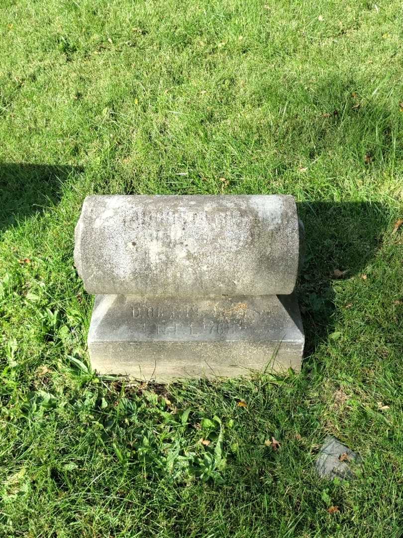 Augusta Bleyler's grave. Photo 2