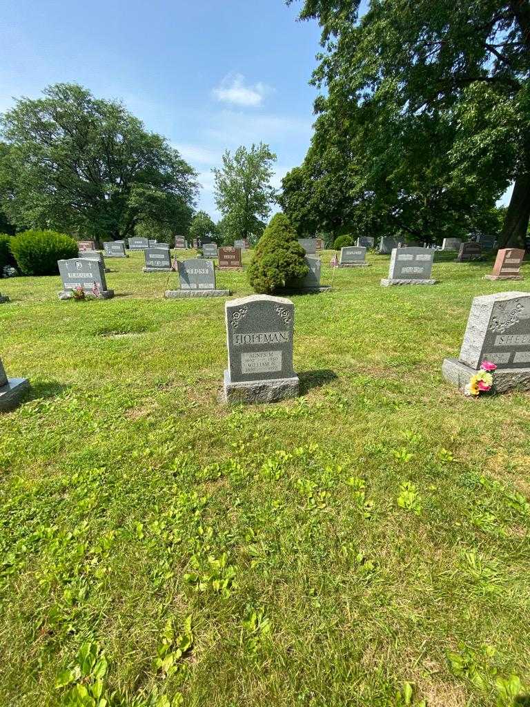 Agnes M. Hoffman's grave. Photo 1