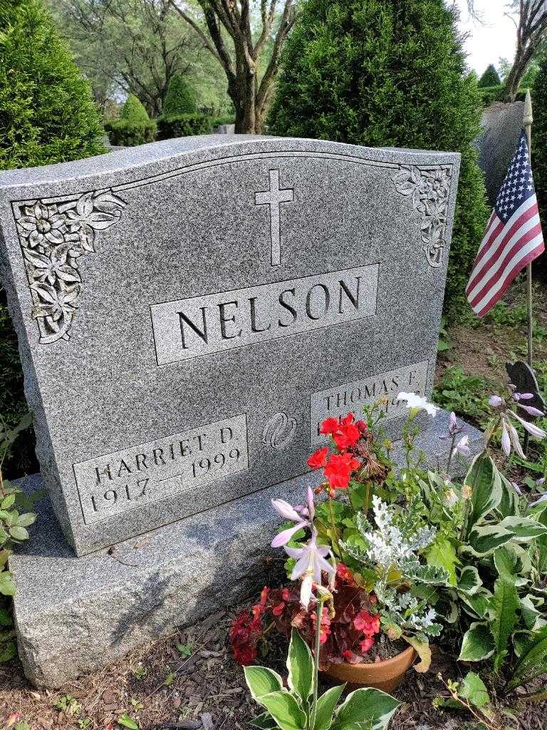 Harriet D. Nelson's grave. Photo 3