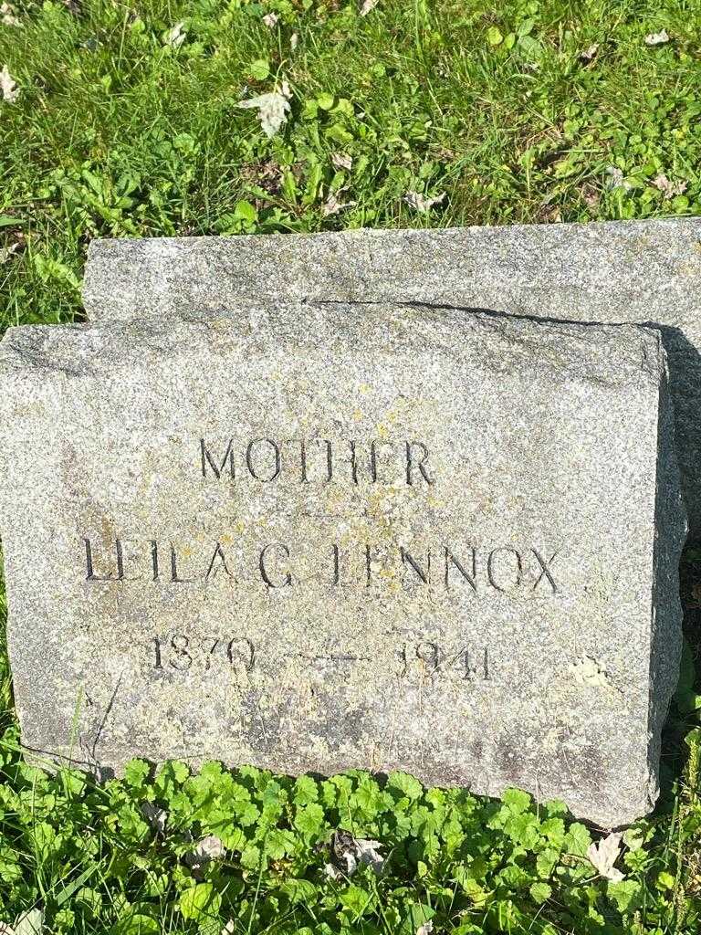 Leila Gertrude Lennox's grave. Photo 3
