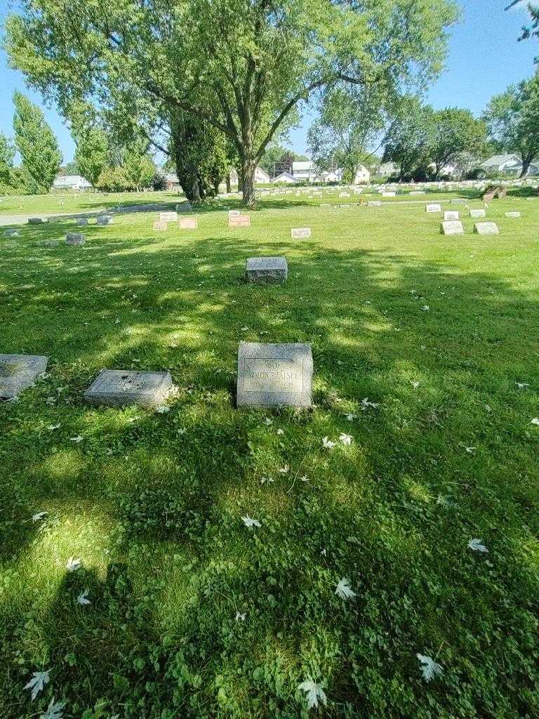 Simon P. Falsey's grave. Photo 1