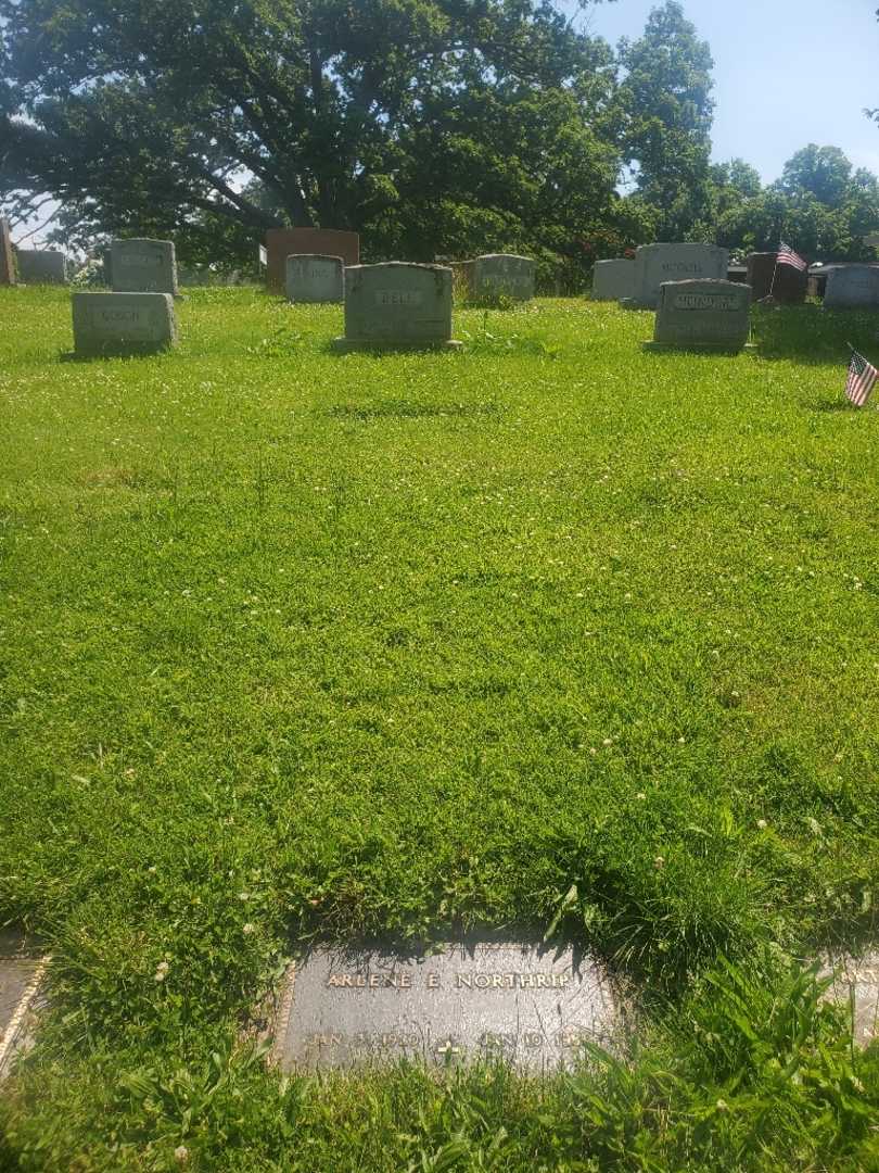 Arlene E. Northrip Young's grave. Photo 2