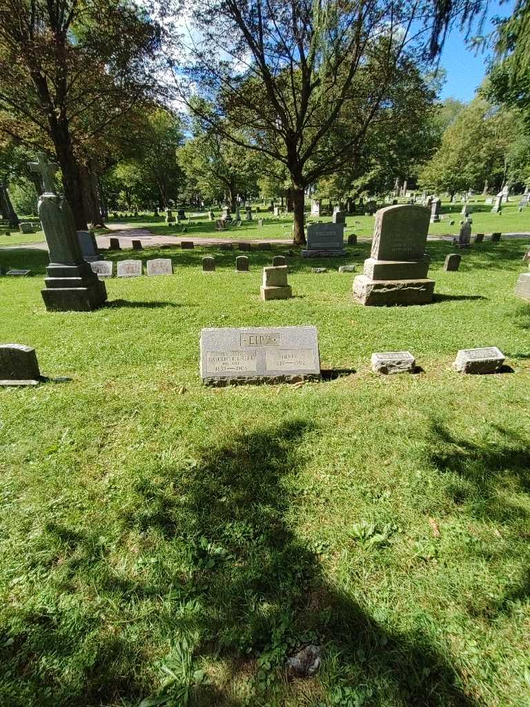 Henry Eipp's grave. Photo 1