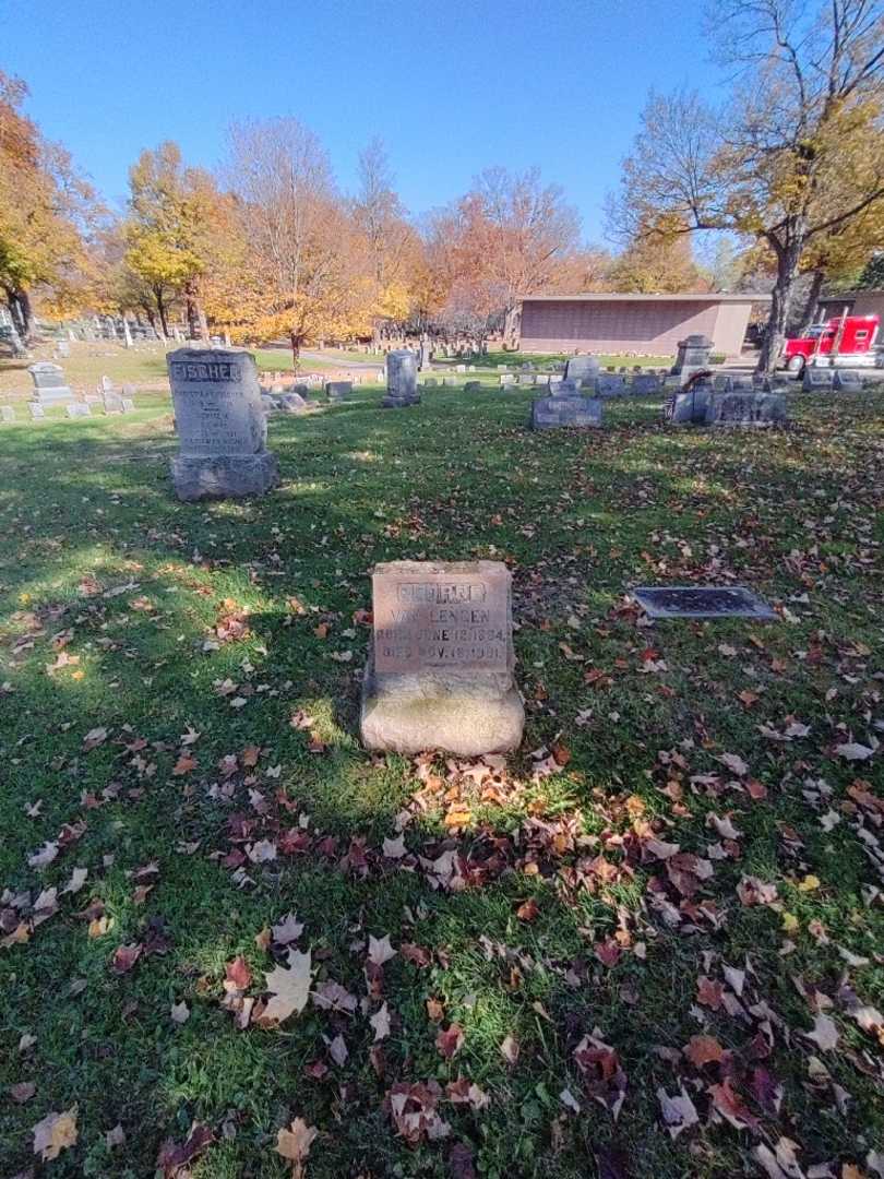 George J. Van Lengen's grave. Photo 2